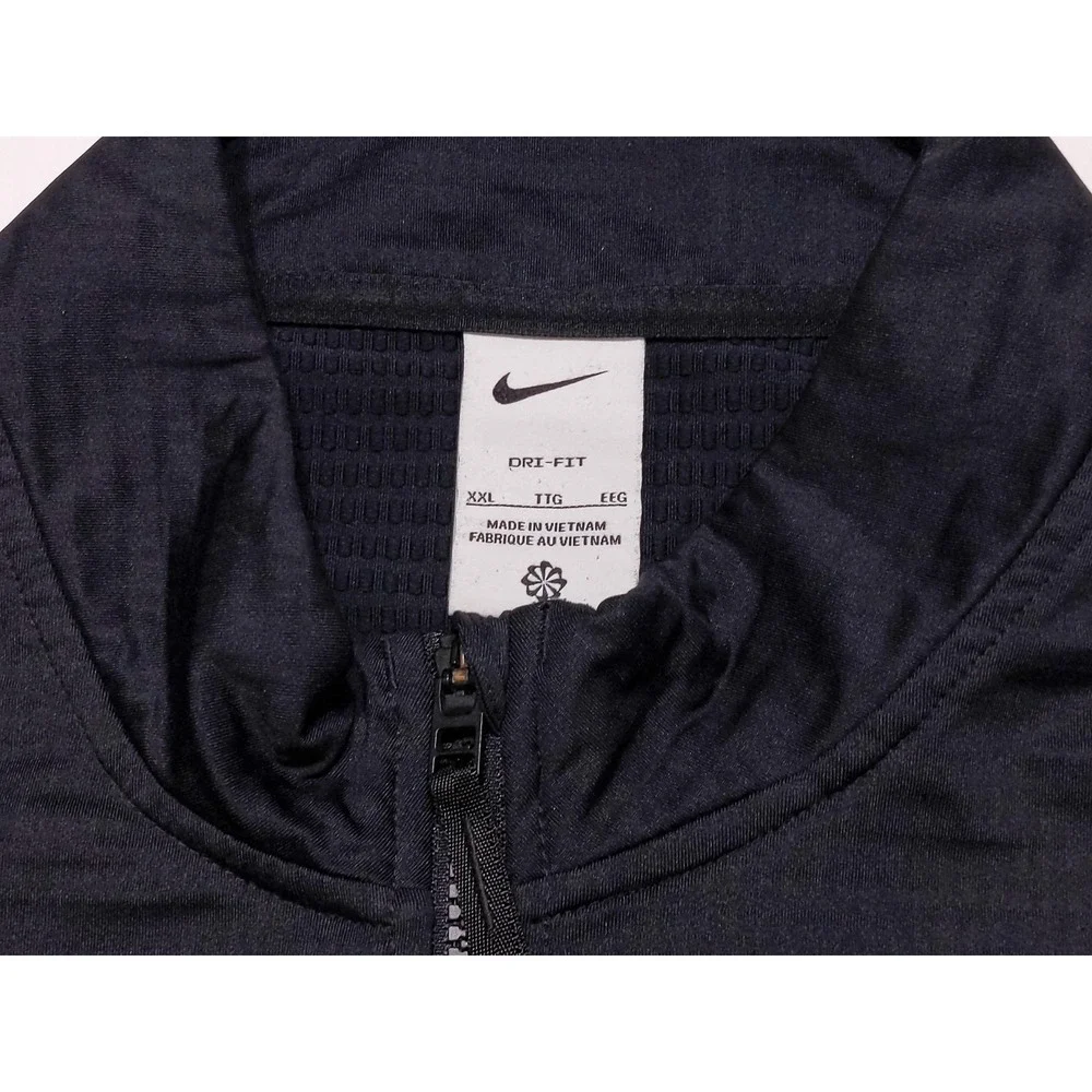 NIKE GOLF 1/2 Zip Pullover 2024 PGA Valhalla FD5837 Black XXL 2XL - Picture 2 of 10
